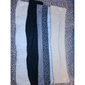 Lot of 4 Scarves: Women's Headscarf/Neck Scarf One Size Multicolor (AH)